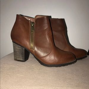 Bamboo Brown Booties